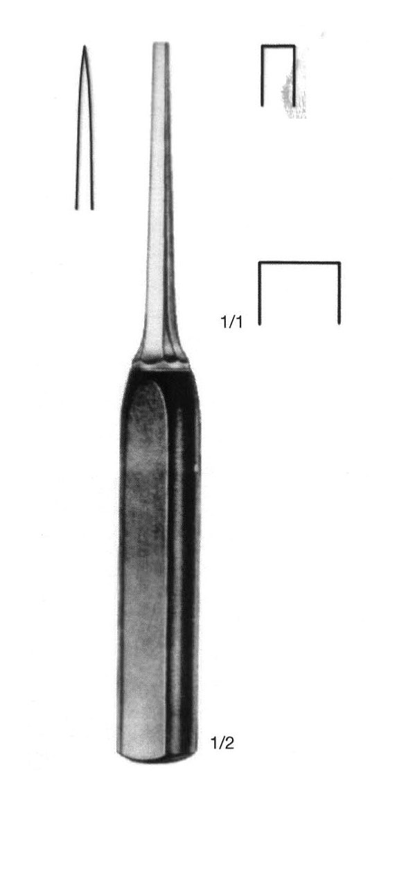LEXER-MINI OSTEOTOM 4 MM 18 CM